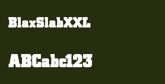 BlaxSlabXXL
