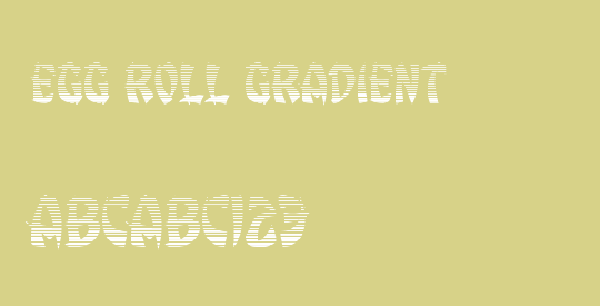 Egg Roll Gradient