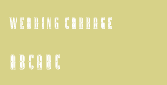 Wedding Cabbage