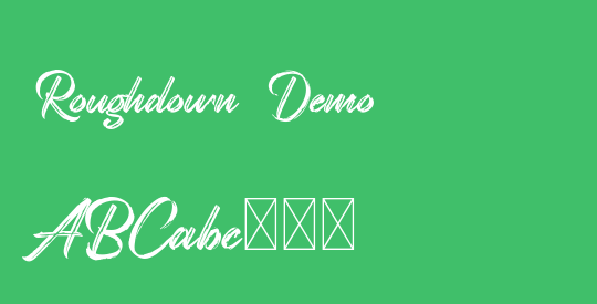 Roughdown Demo