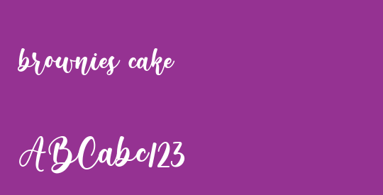 brownies cake
