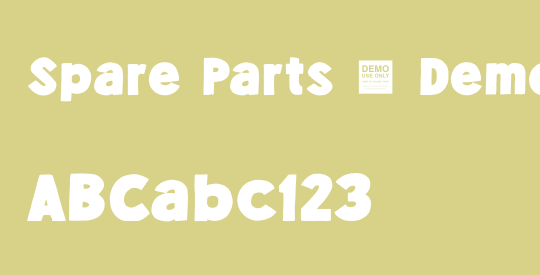 Spare Parts - Demo