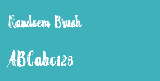 Randoem Brush
