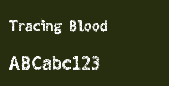 Tracing Blood