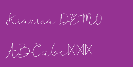 Kiarina DEMO