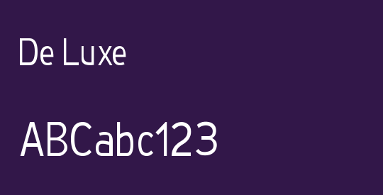 De Luxe