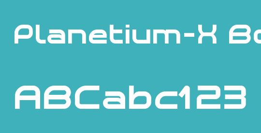 Planetium-X Bold Demo