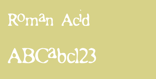 Roman Acid