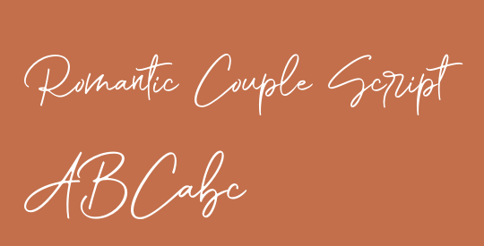 Romantic Couple Script