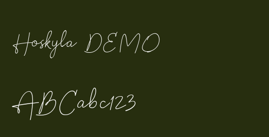 Hoskyla DEMO