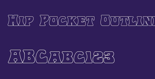 Hip Pocket Outline
