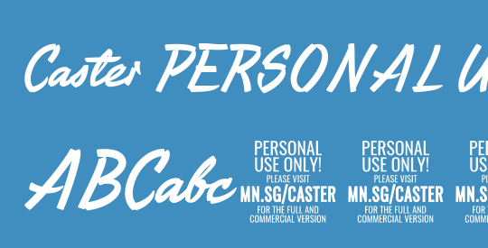 Caster PERSONAL USE ONLY