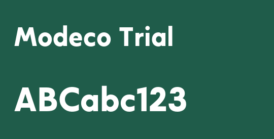 Modeco Trial