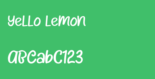Yello Lemon