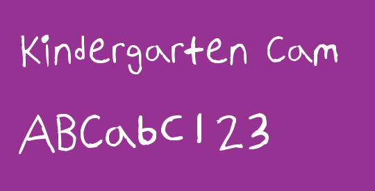 Kindergarten Cam