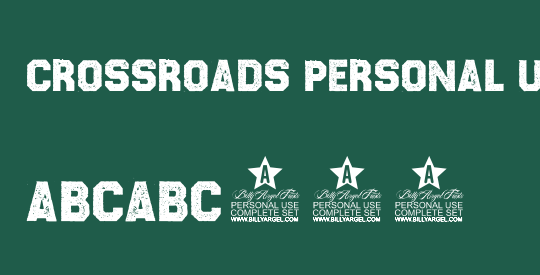 CROSSROADS PERSONAL USE