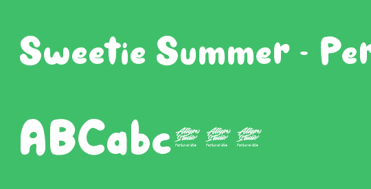 Sweetie Summer - Personal Use