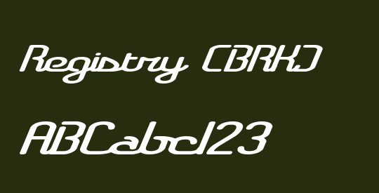 Registry (BRK)