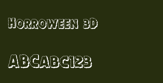 Horroween 3D