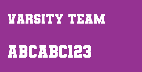 Varsity Team