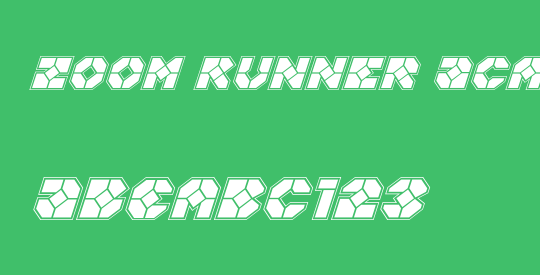 Zoom Runner Academy Italic