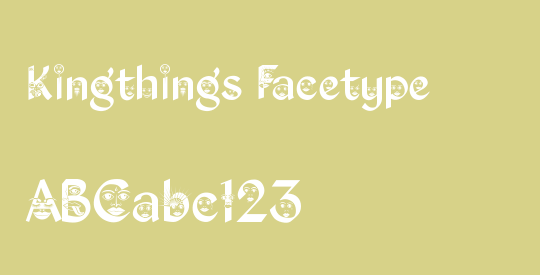 Kingthings Facetype