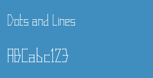 Dots and Lines