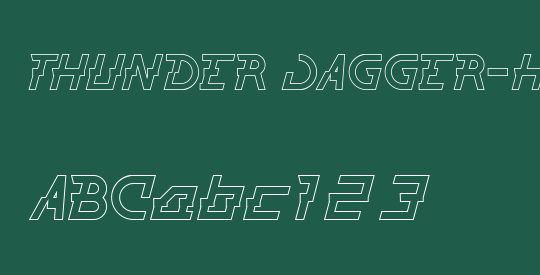 THUNDER JAGGER-Hollow