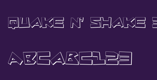 Quake & Shake 3D