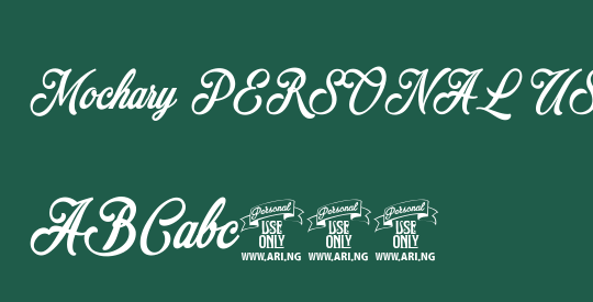 Mochary PERSONAL USE ONLY