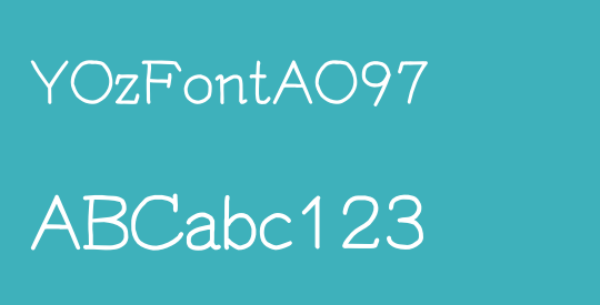 YOzFontAO97