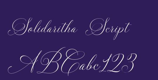 Solidaritha Script