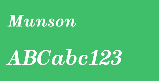 Munson