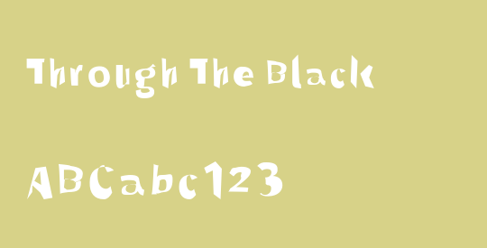 Through The Black