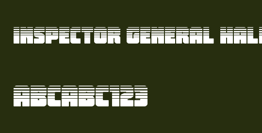 Inspector General Halftone