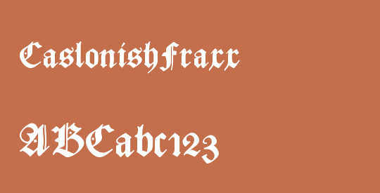 CaslonishFraxx