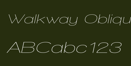 Walkway Oblique Expand 