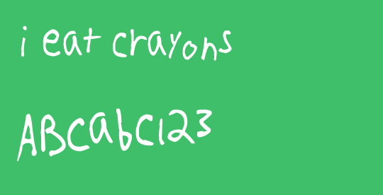 i eat crayons