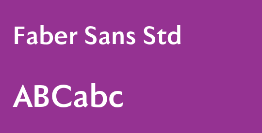 Faber Sans Std