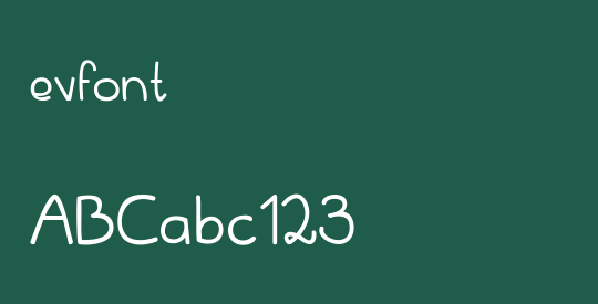 evfont