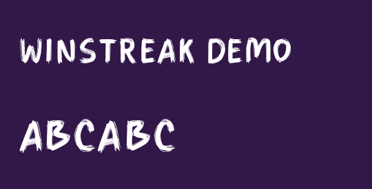 Winstreak DEMO