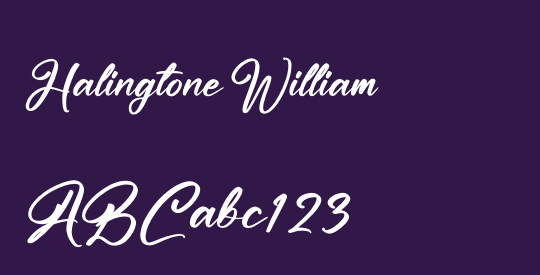 Halingtone William