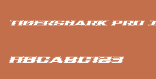 Tigershark Pro Italic