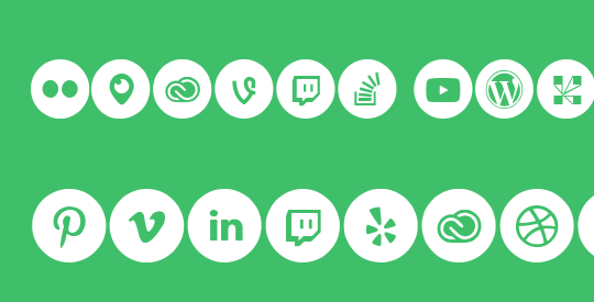 Social Media Circled