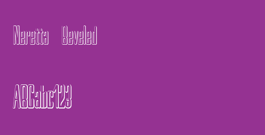 Neretta Beveled