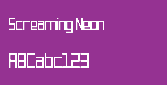 Screaming Neon
