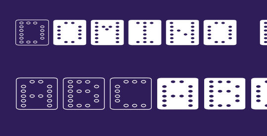 Domino flad