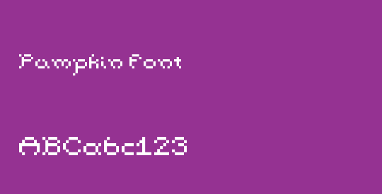 Pumpkin Font