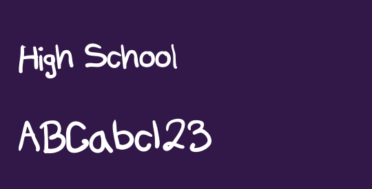 High School