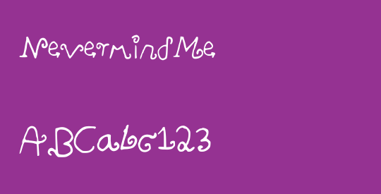 NevermindMe